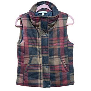 Vanilla Bay Womens Vest Puffer Sz S Soft Gorpcore Outdoor‎ Multicolor Cozy Small
